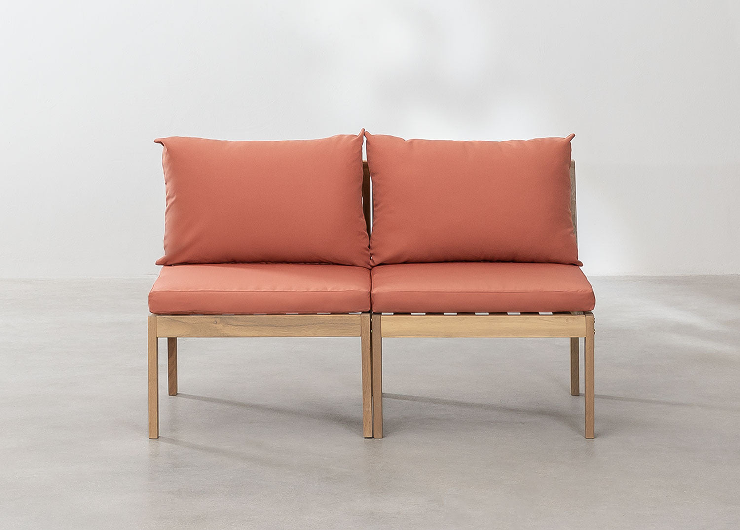 Sofa MODULO, dvivietė, terakota