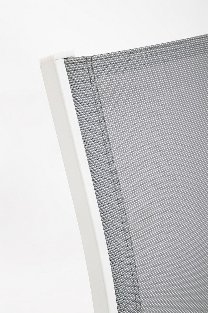 Lauko baldų komplektas KALLEN WHITE, 4 dalių