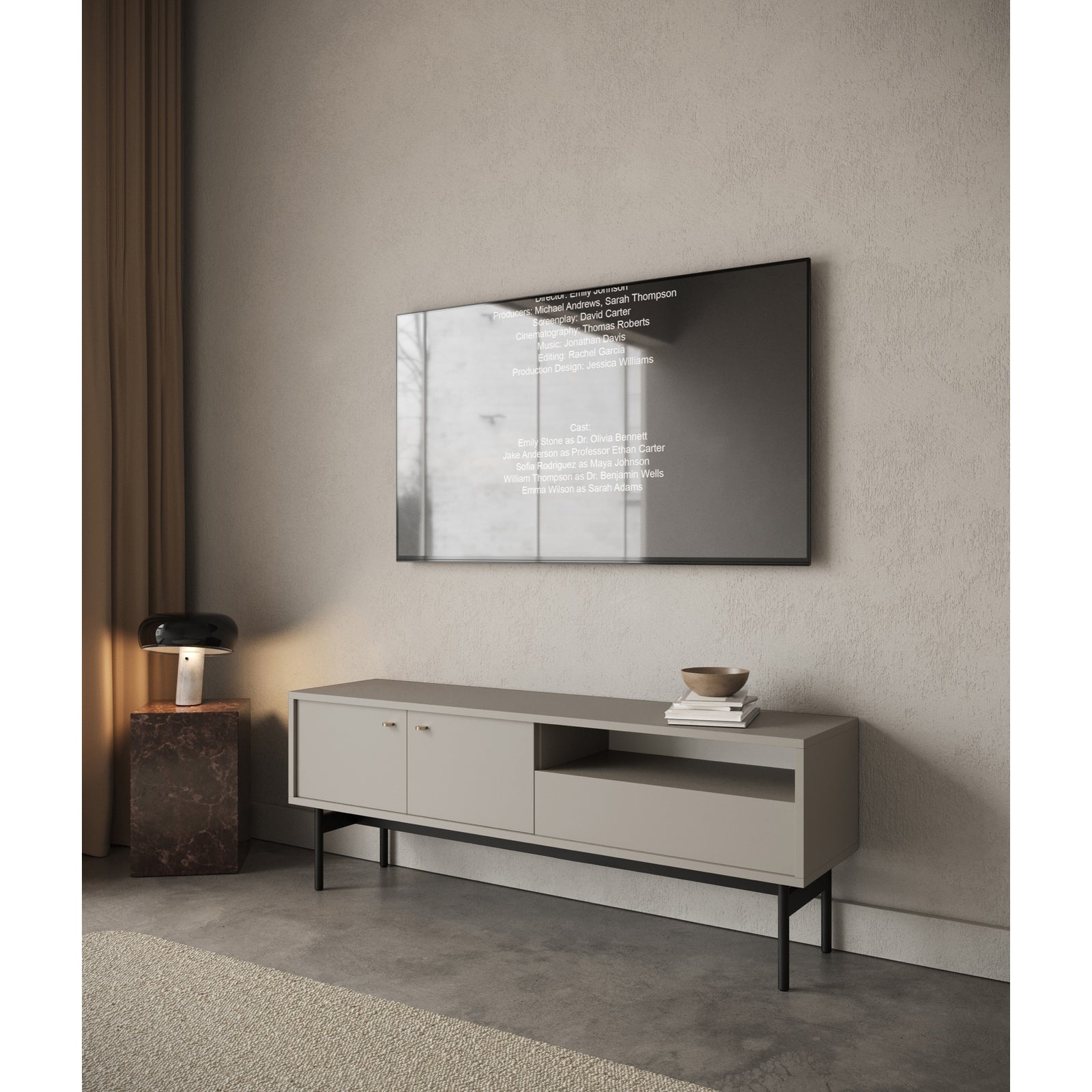 TV staliukas OLAR, kašmyro, 154 cm