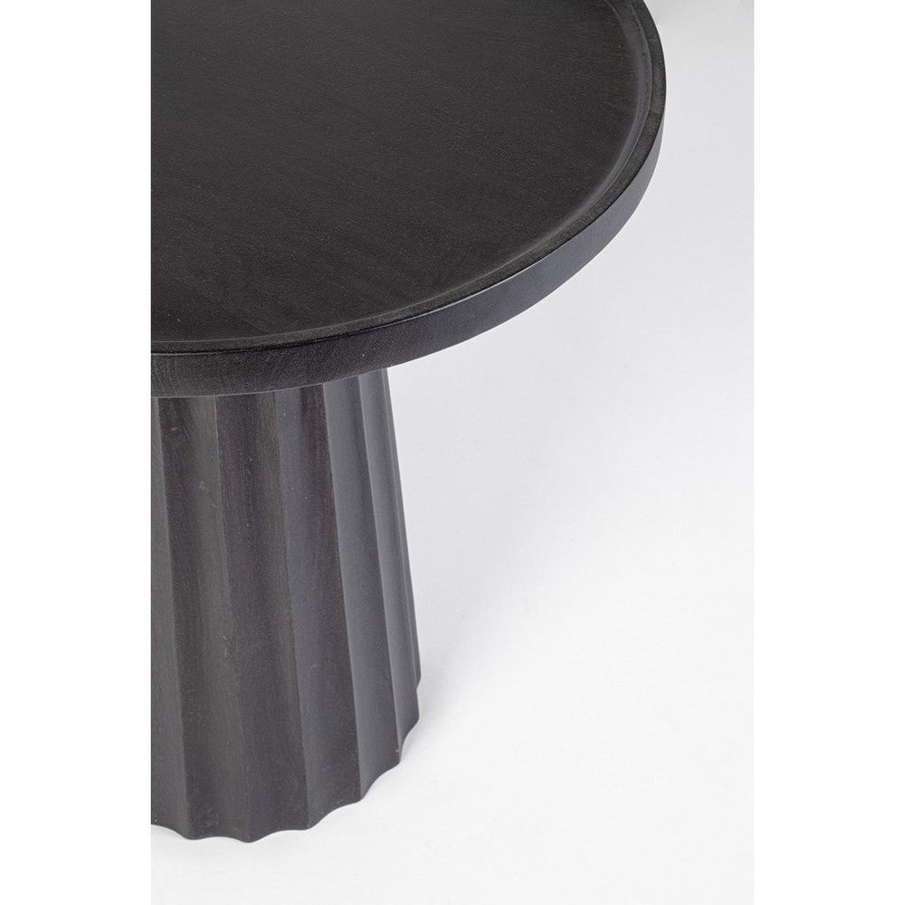 RISSA šoninis staliukas, juoda spalva, D46