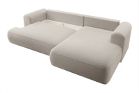 Kampinės sofos-lovos CORMAC poilsio kampelyje