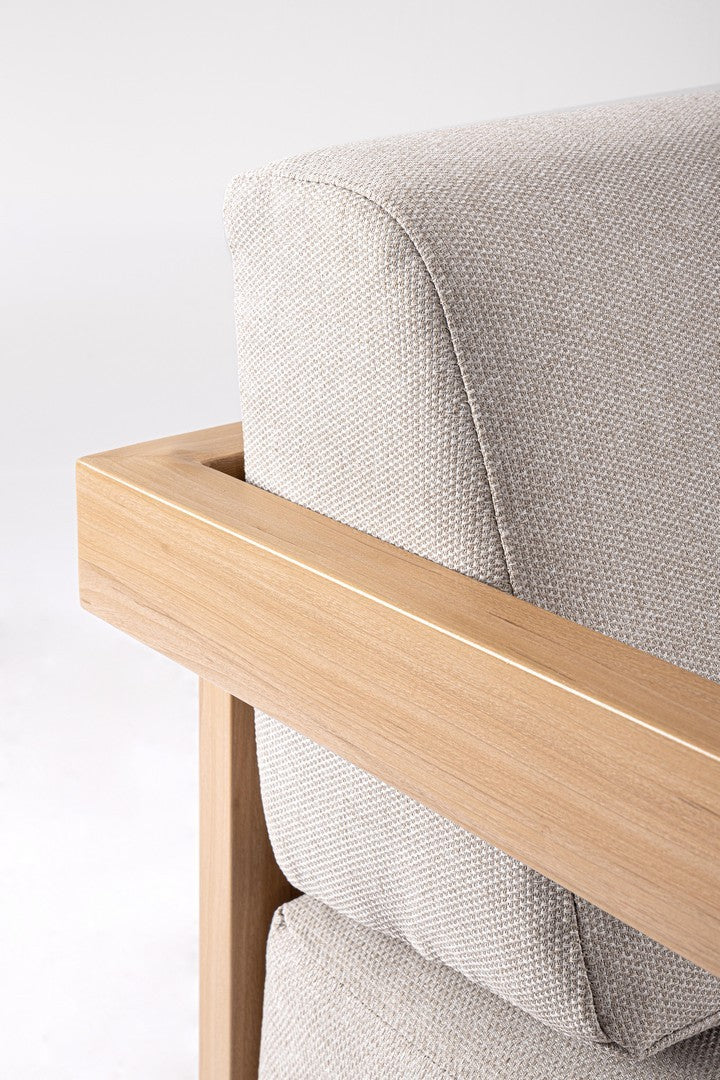 Lauko baldų komplektas THESEUS NATURAL, 4 dalių