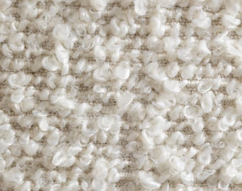 Lova BERNADET, bouclé baltos spalvos