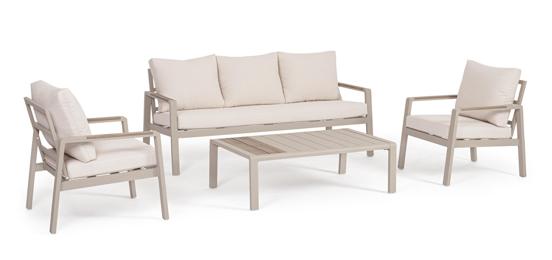 Lauko baldų komplektas ELNA PEYOTE, 4 dalių