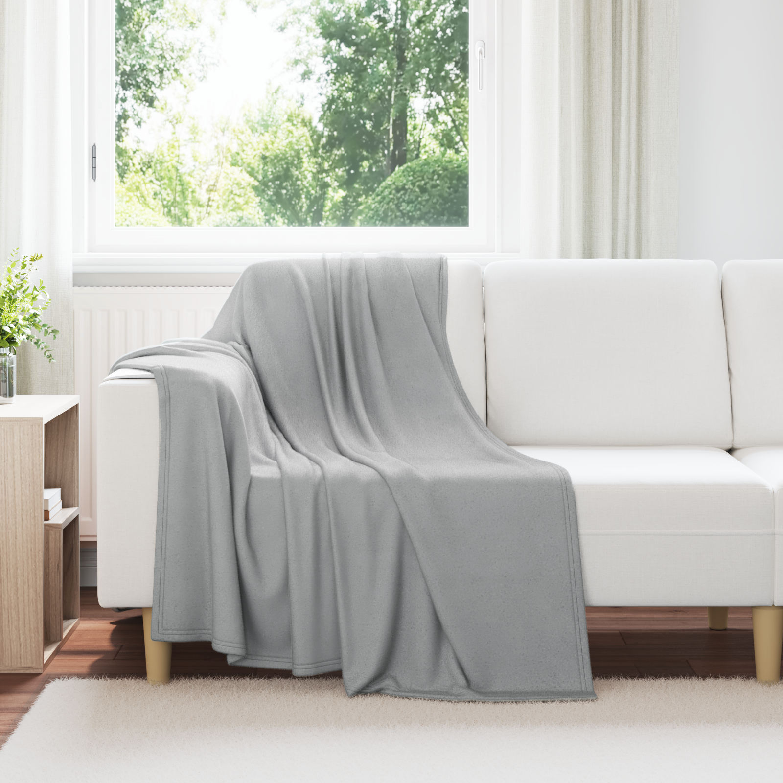 Mesti antklodės 24 pcs Pilka 170 x 130 cm Flysas
