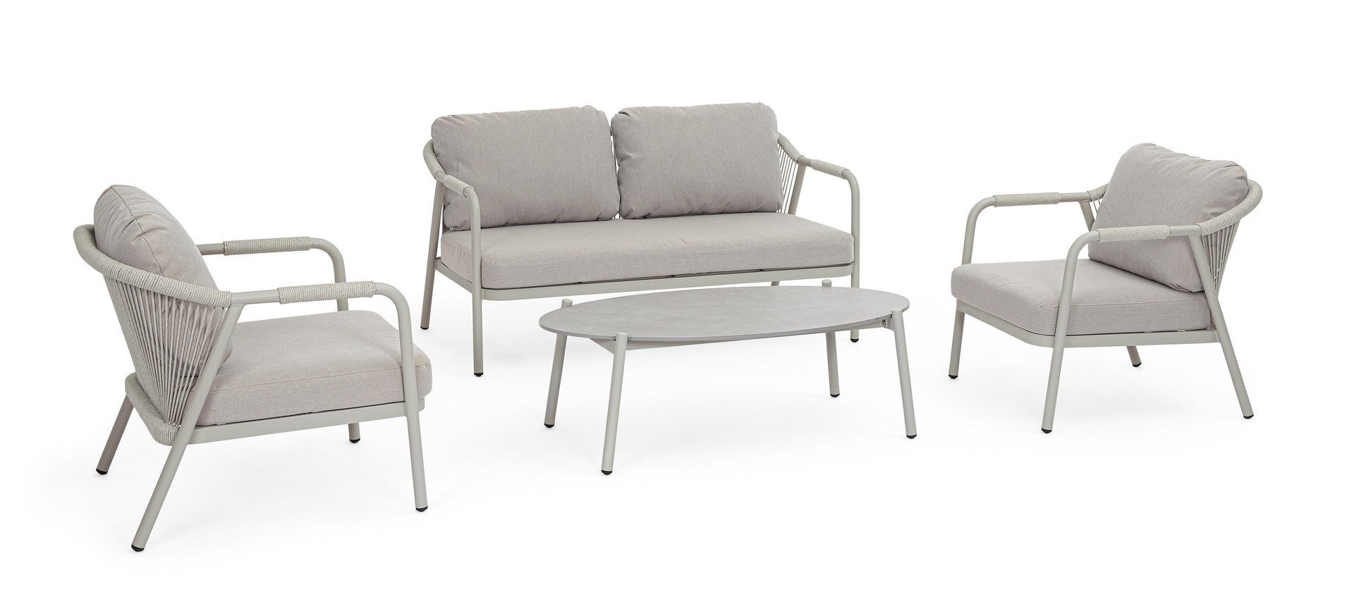 Lauko baldų komplektas MIRAVET SATURN, 4 dalių