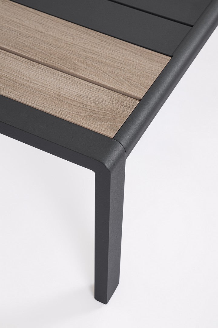 Lauko baldų komplektas ELNA ANTHRACITE, 4 dalių