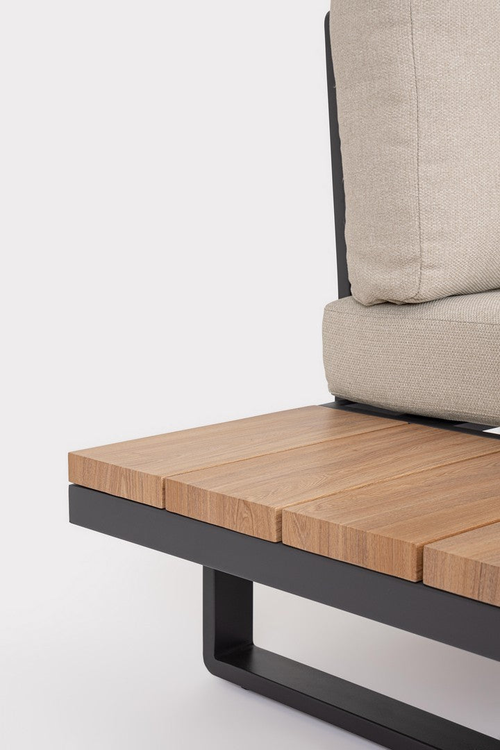 Lauko baldų komplektas ZELMAR ANTHR, kampinis