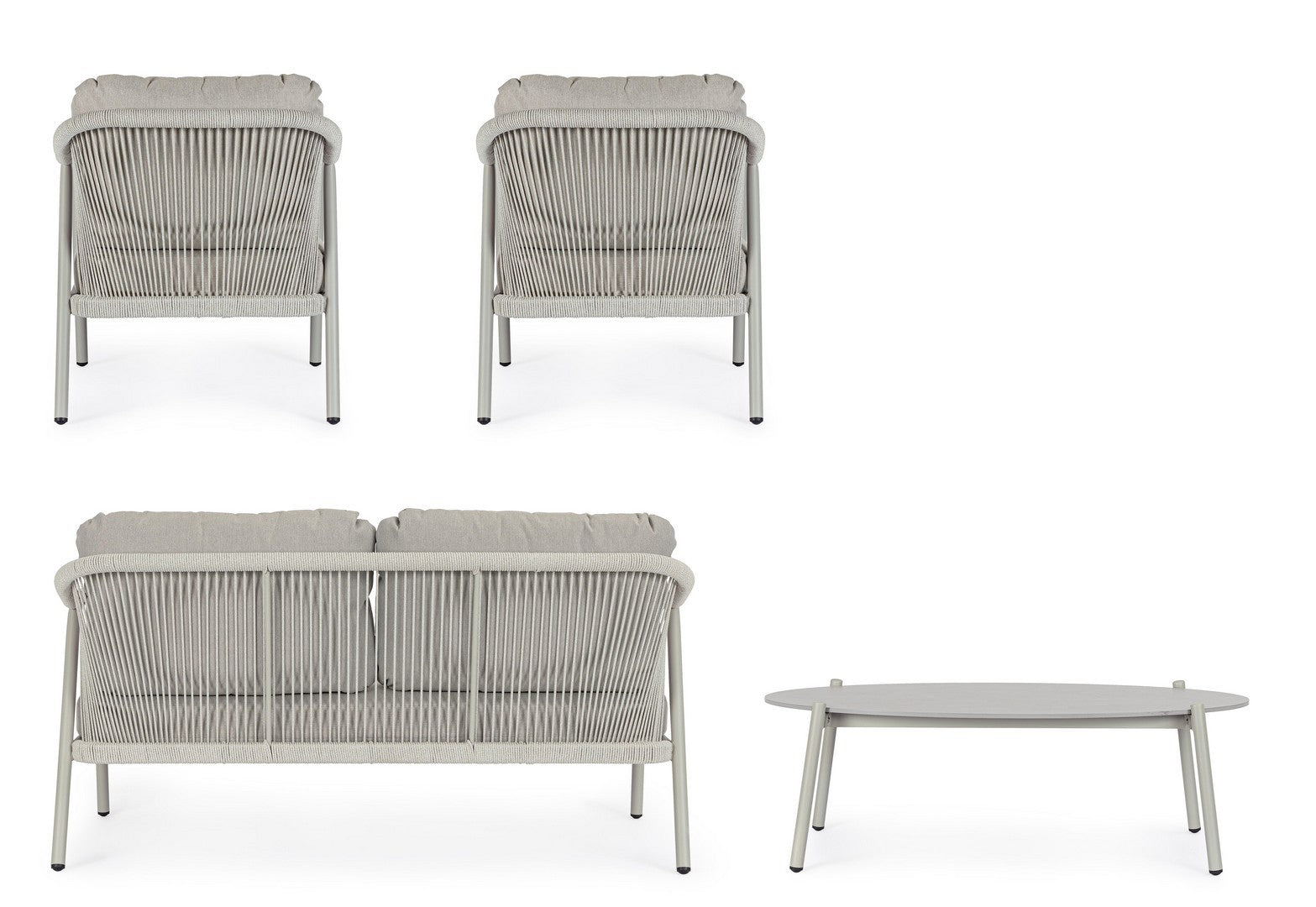 Lauko baldų komplektas MIRAVET SATURN, 4 dalių