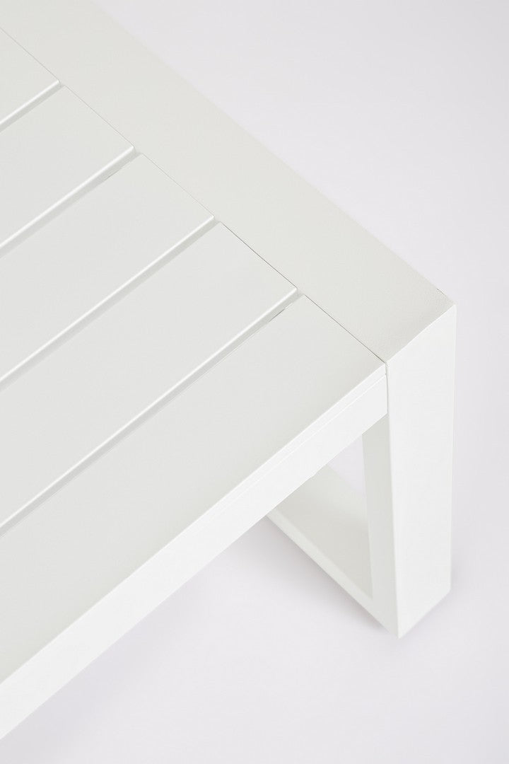 Lauko baldų komplektas HILDE WHITE, 4 dalių