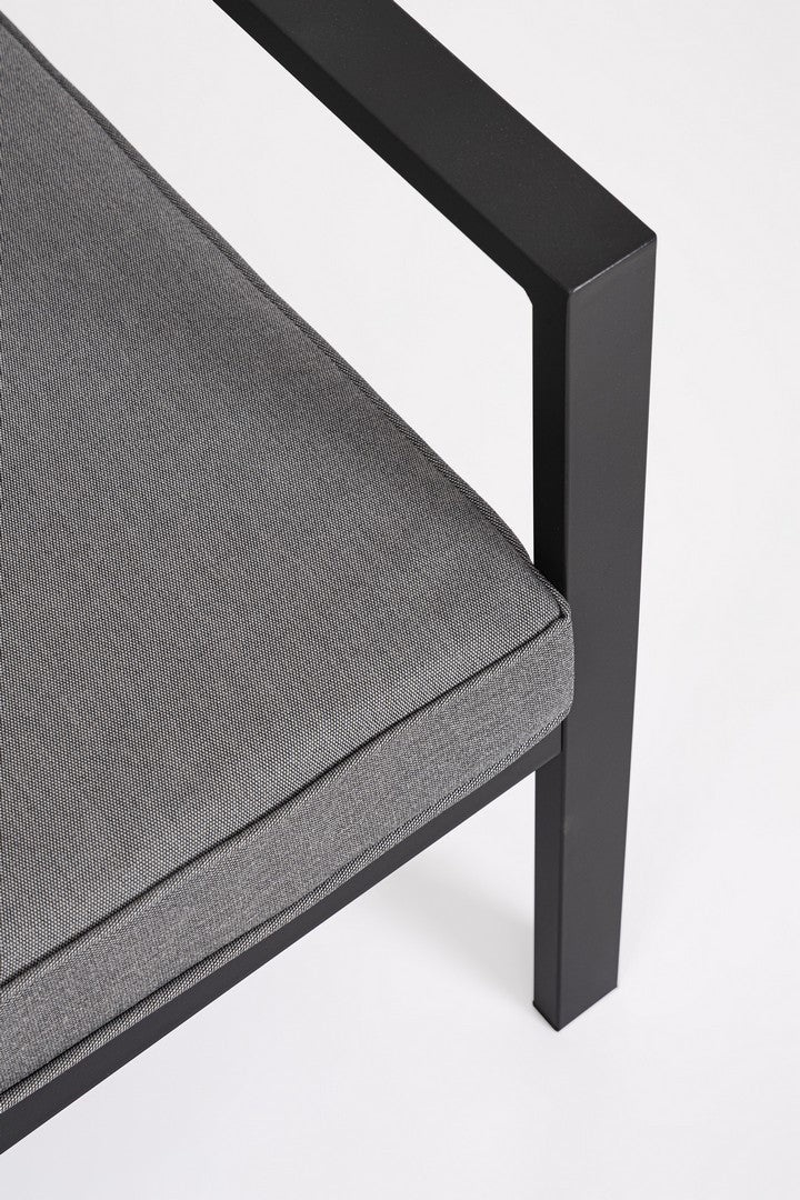 Lauko baldų komplektas HILDE ANTHR, 4 dalių