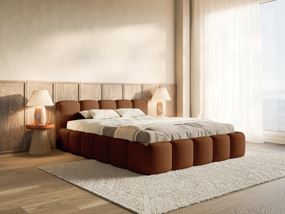 Miegamojo lova SOFTY LOW, vario spalvos