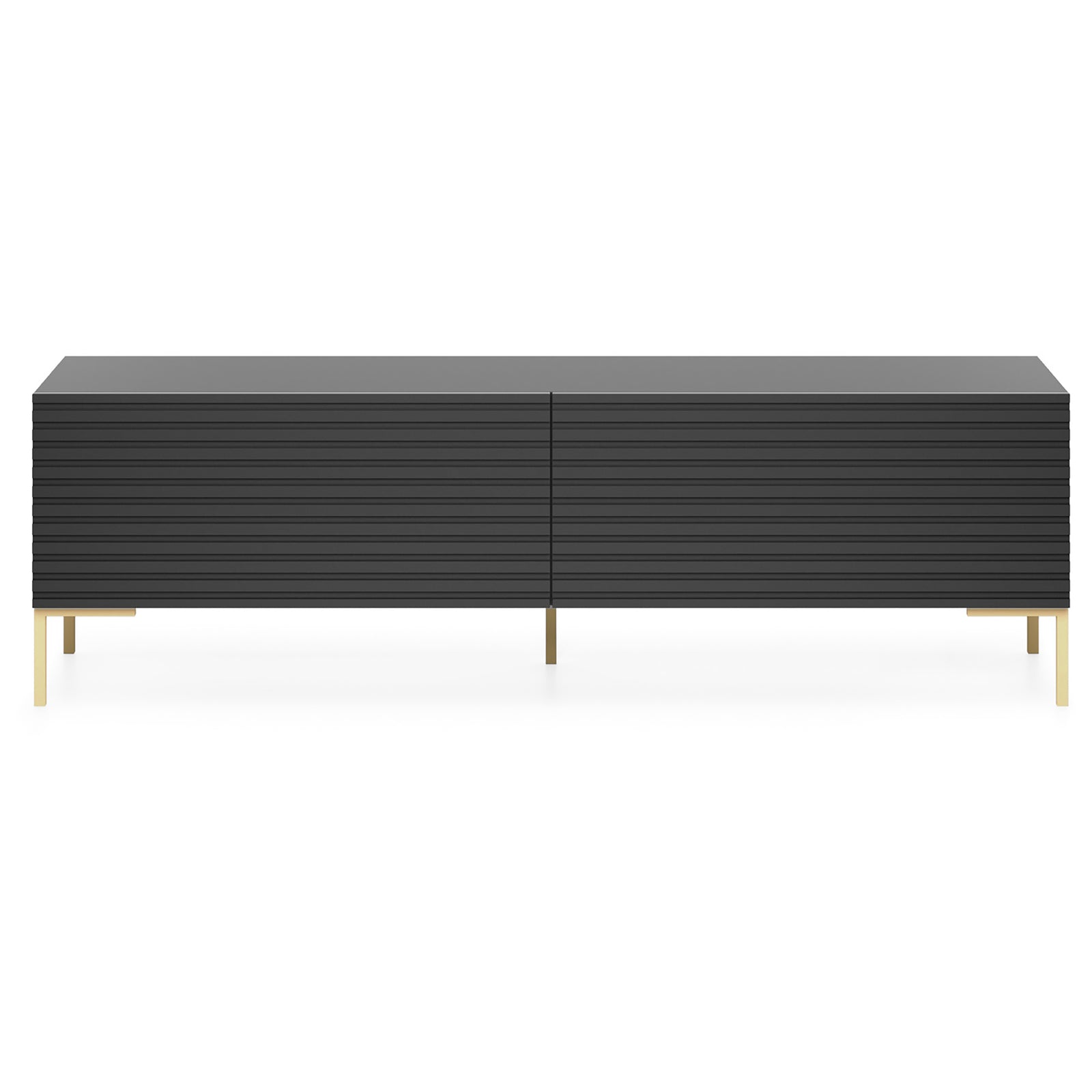 TV staliukas LAMMELO, juodas, 140 cm