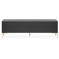 TV staliukas LAMMELO, juodas, 140 cm