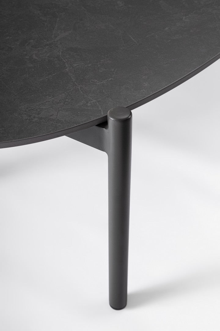 Lauko baldų komplektas MIRAVET ANTHR/GREEN, 4 dalių