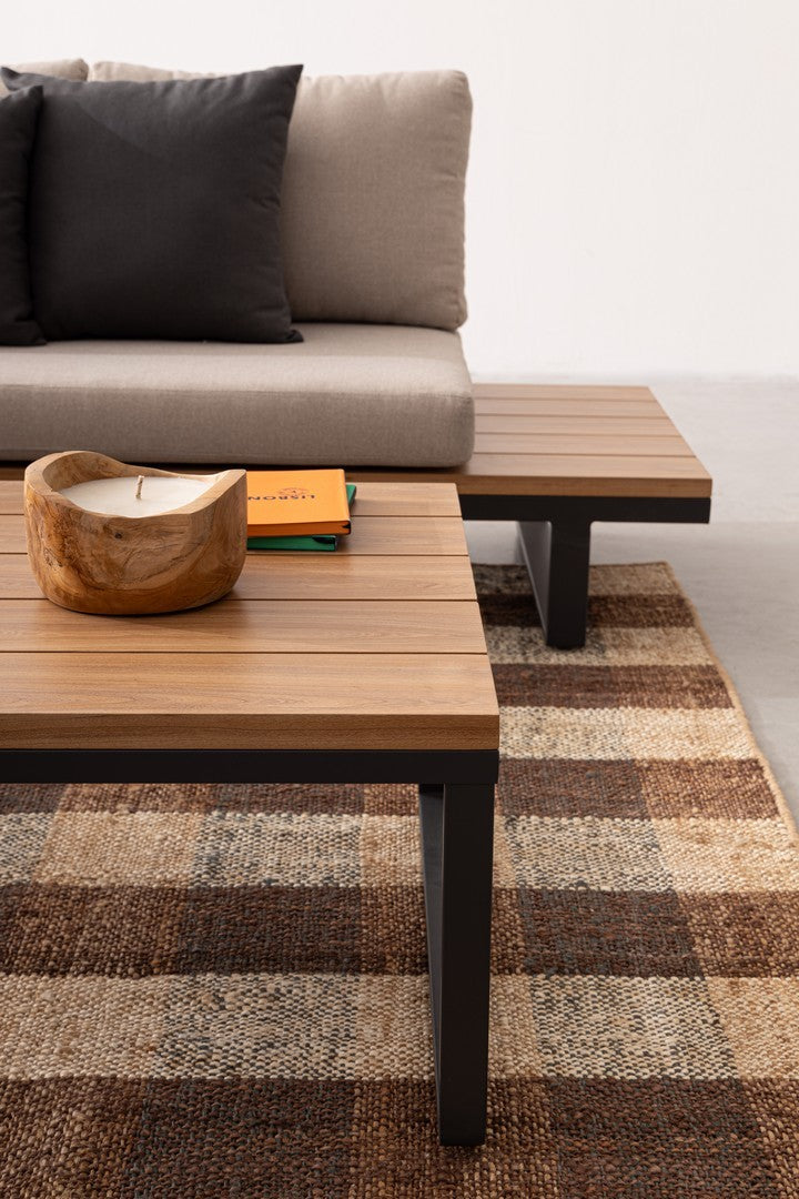 Lauko baldų komplektas ZELMAR ANTHR, kampinis