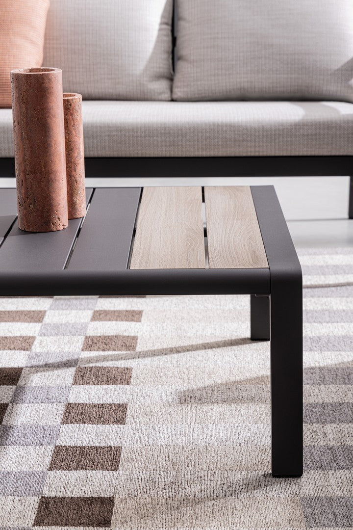 Lauko baldų komplektas ELNA ANTHRACITE, 4 dalių