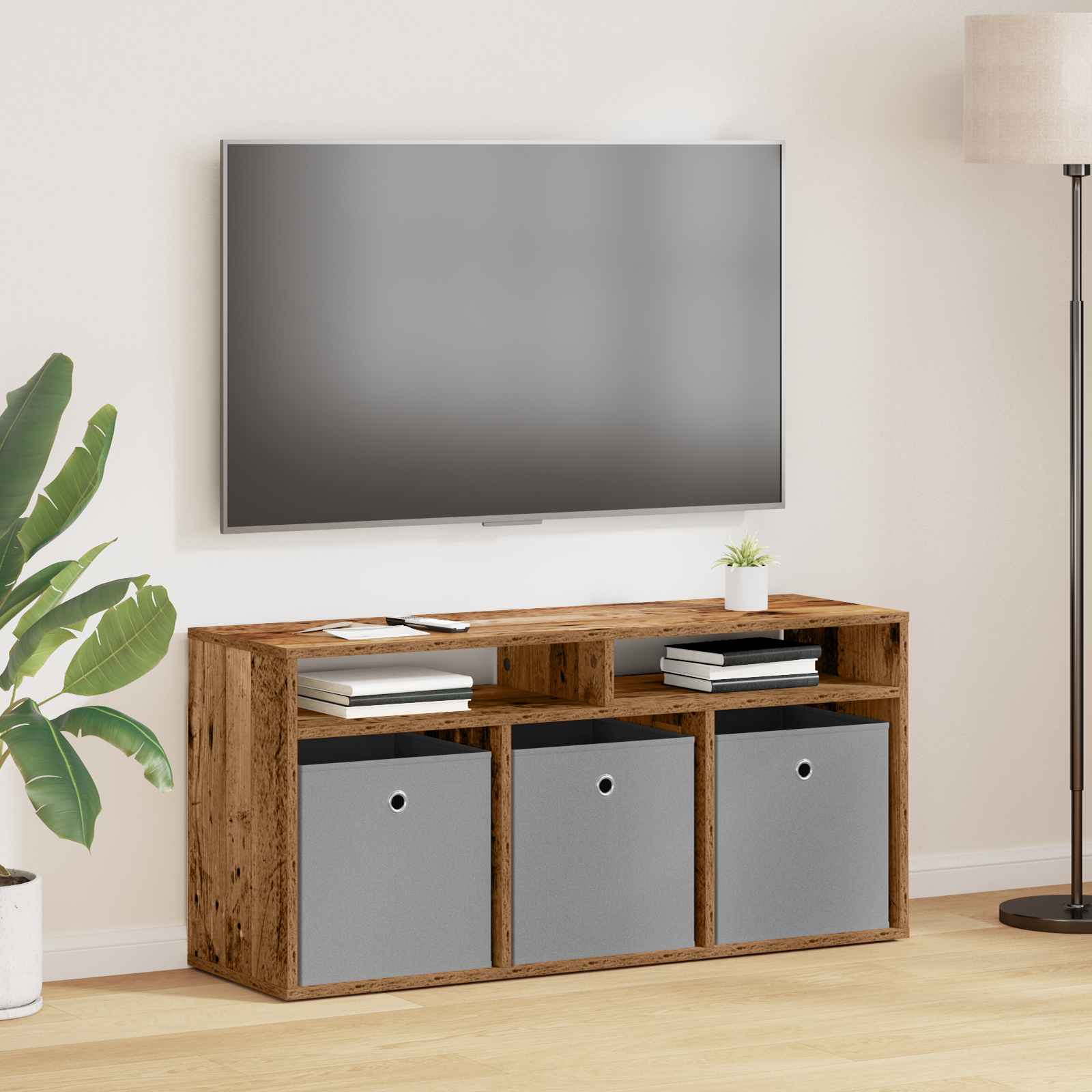 Zems galds ar atvilktni Vecs koks 102 x 32 x 48,5 cm