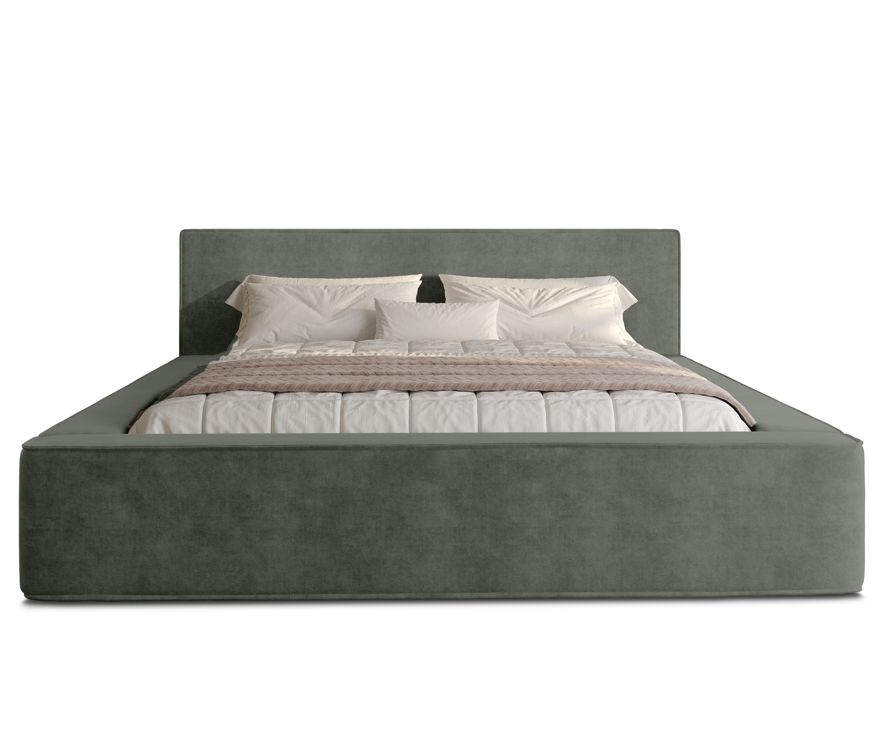 Lova BERNAND, tamsiai žalias veliūras