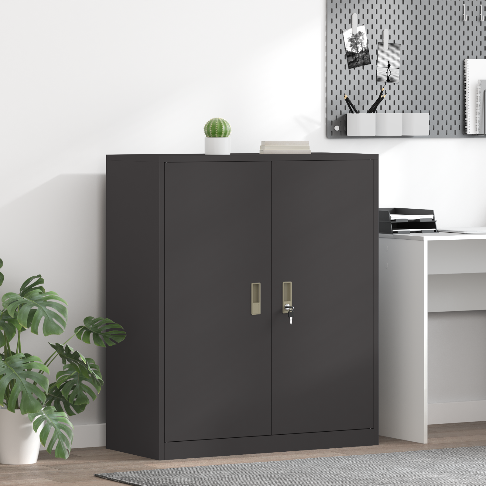 Oppbevaringsskap Juoda 90 x 40 x 105 cm Šaltai valcuita plienas