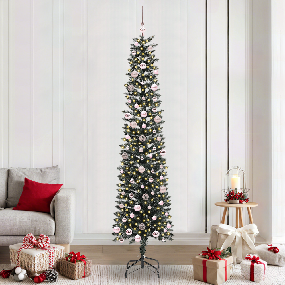 Dirbtinė Kalėdų eglutė AK SHINE, su 300 LED Žalia 58 x 58 x 240 cm.
