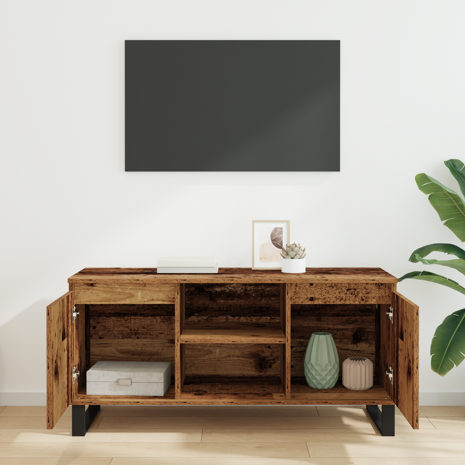 Televizoriaus spintelė Senovinis medis 104 x 35 x 50 cm
