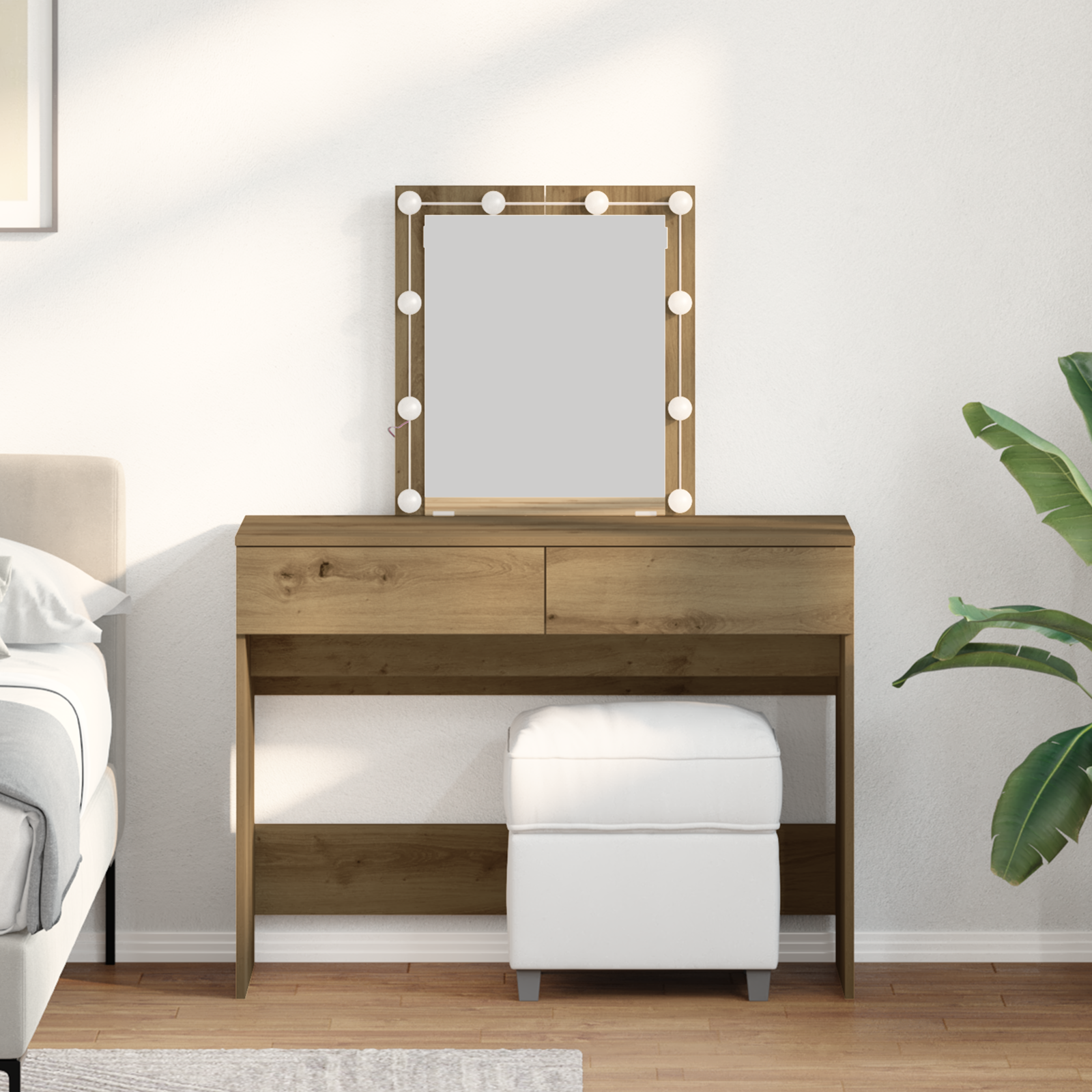 Tualetinis staliukas artisano ąžuolo 100 x 40 x 130 cm
