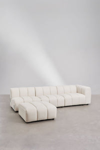 Kampinė sofa ELIOTA iš priekio