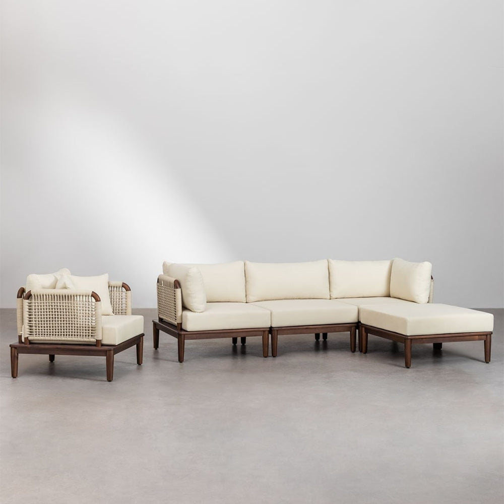 MODENA set, sofa, pouffe and armchair (large)