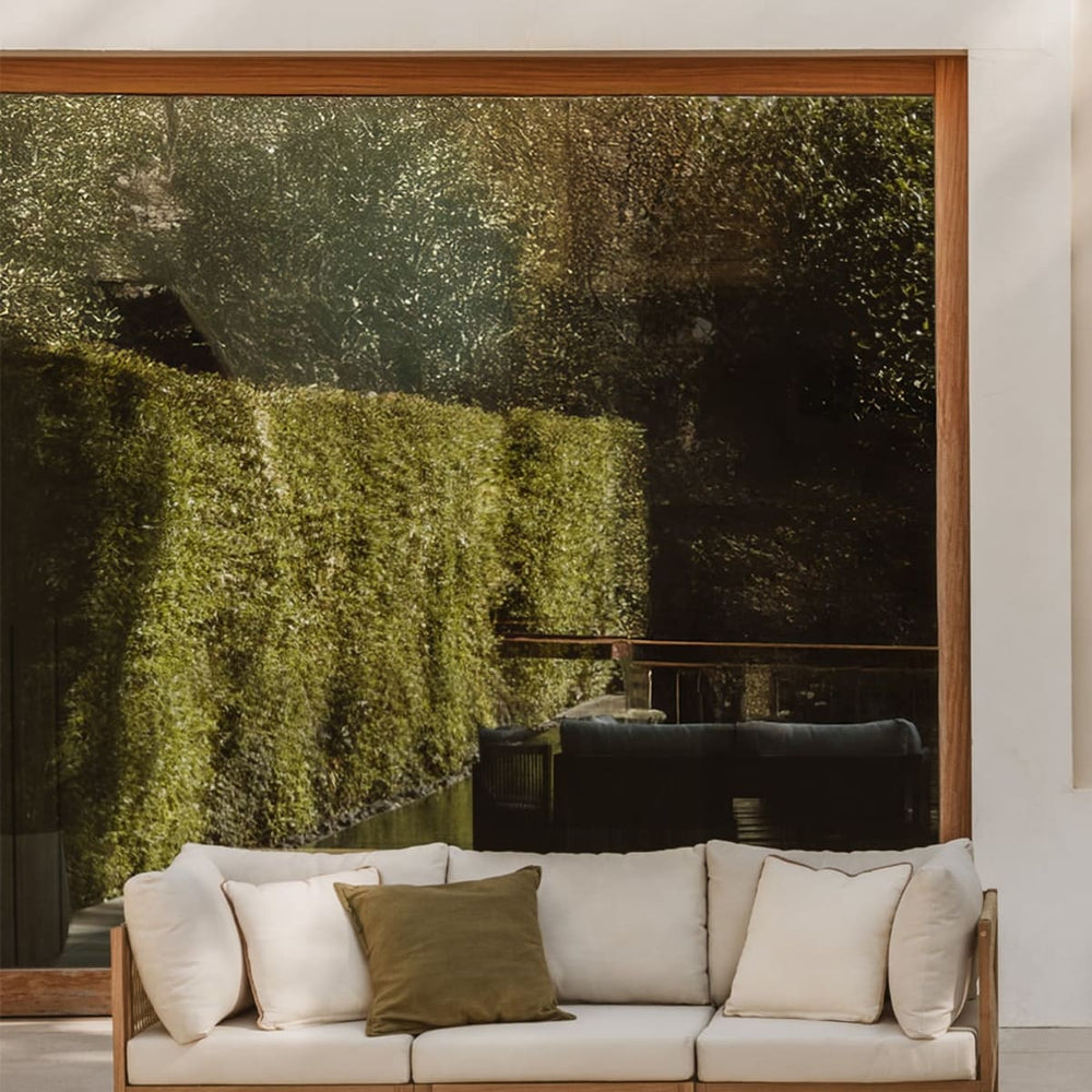 Lauko trivietė sofa PARMA, balta