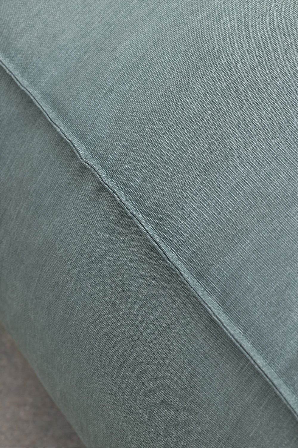 Modulinė lauko sofa VELVA, 3 dalys su šezlongu, žalia