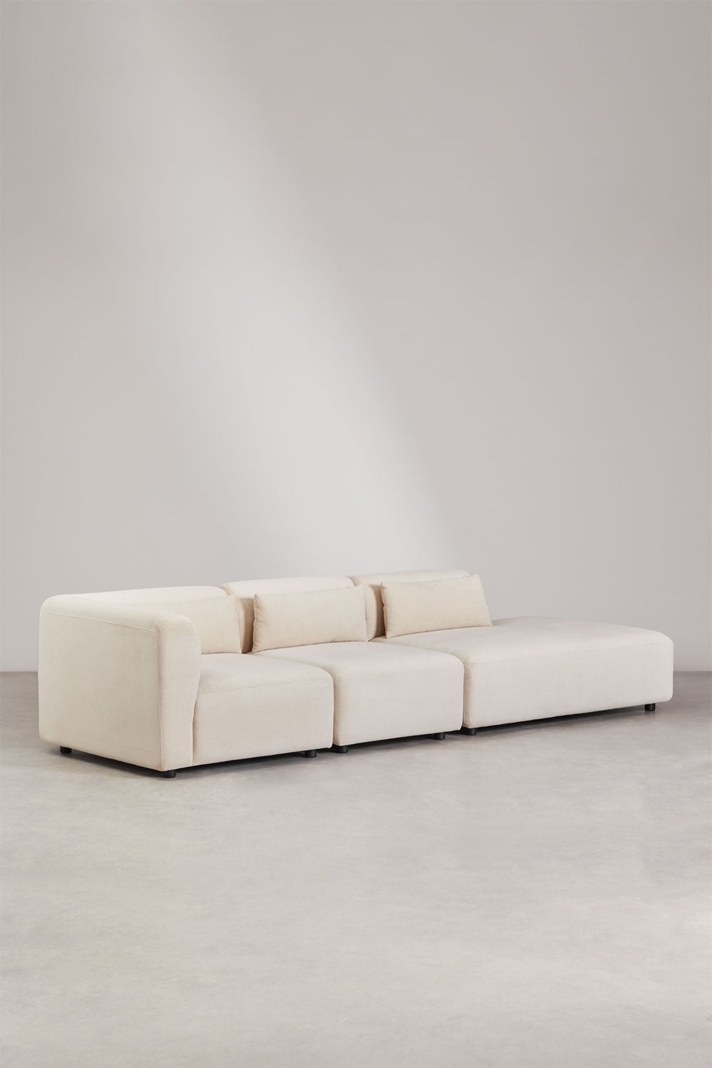 Modulinė sofa FOGLERA iš priekio šenilo