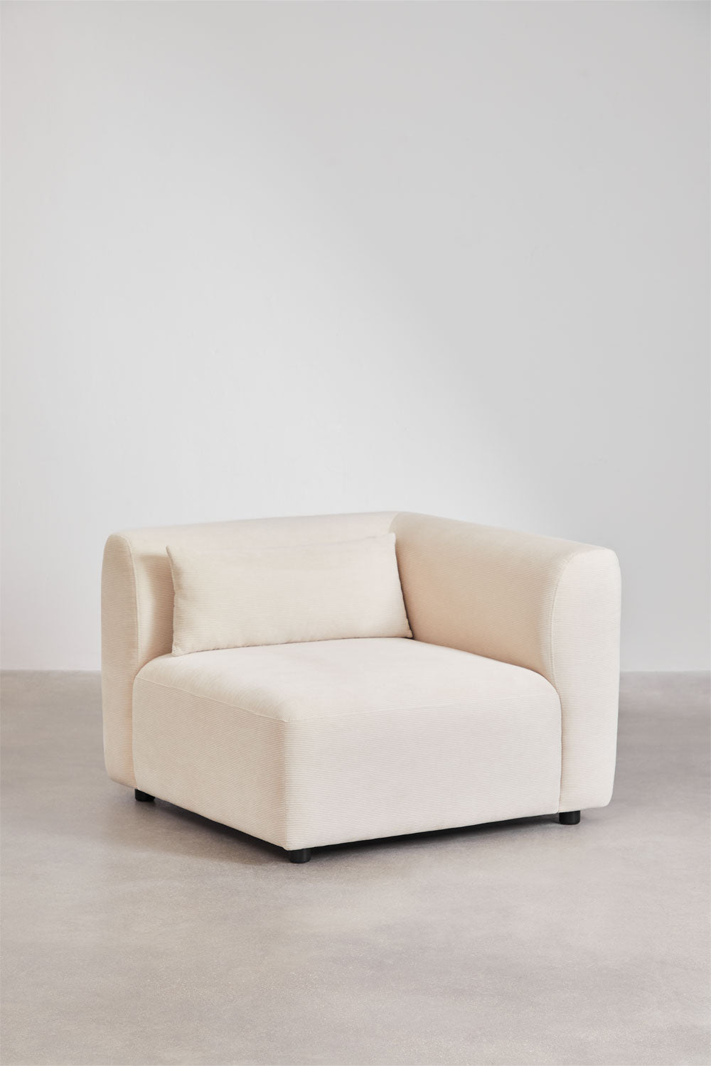 Modulinė sofa FOGLERA su dešiniuoju gultu – kitu rakursu