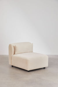 Modulinė sofa FOGLERA su dešiniuoju gultu – fragmento vaizdas