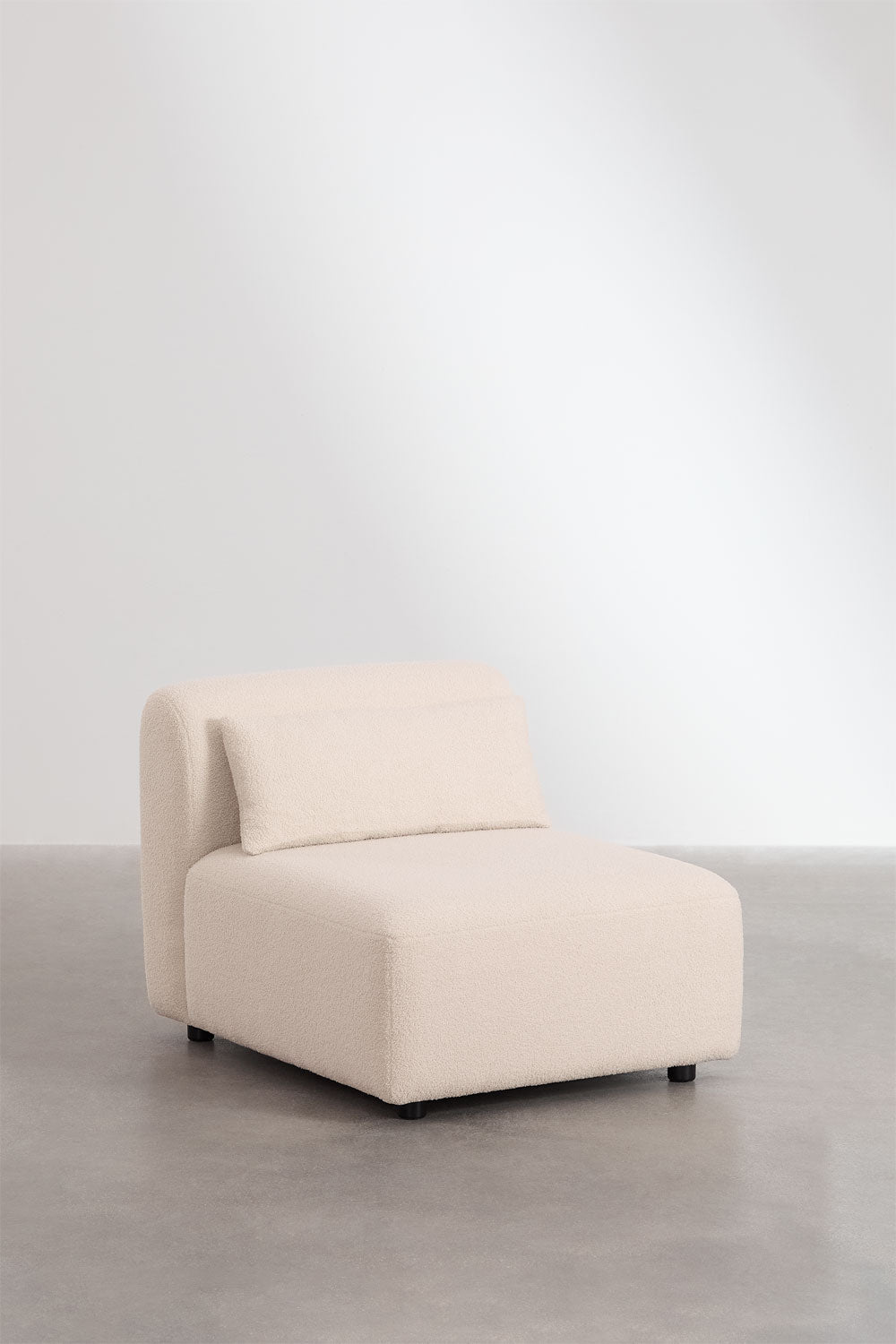 Modulinė sofa FOGLERA su dešiniuoju gultu – fragmento vaizdas