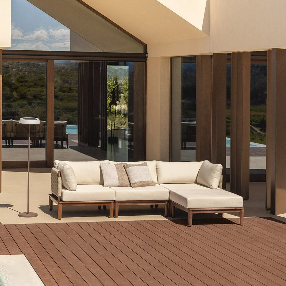 Outdoor sofa MODENA, with ottoman.