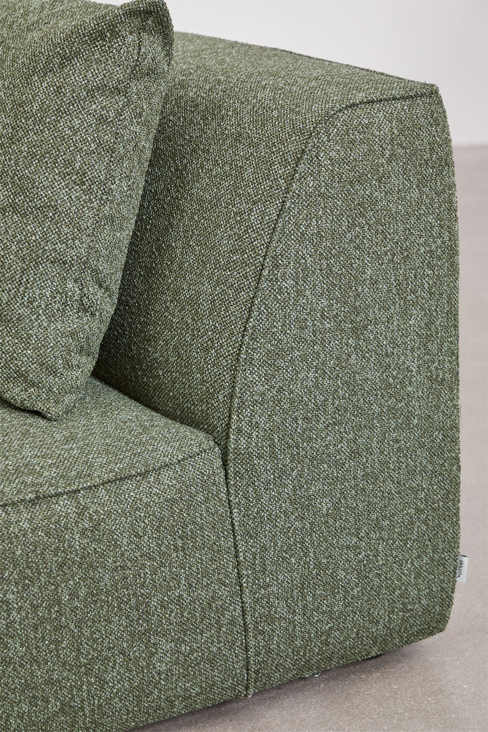 Modulinė sofa CARDEA, žalia 3d