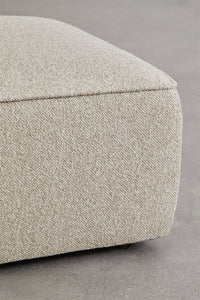 CARDEA šviesi sofa su pufu ir porankiais | namuideja.lt | sofa