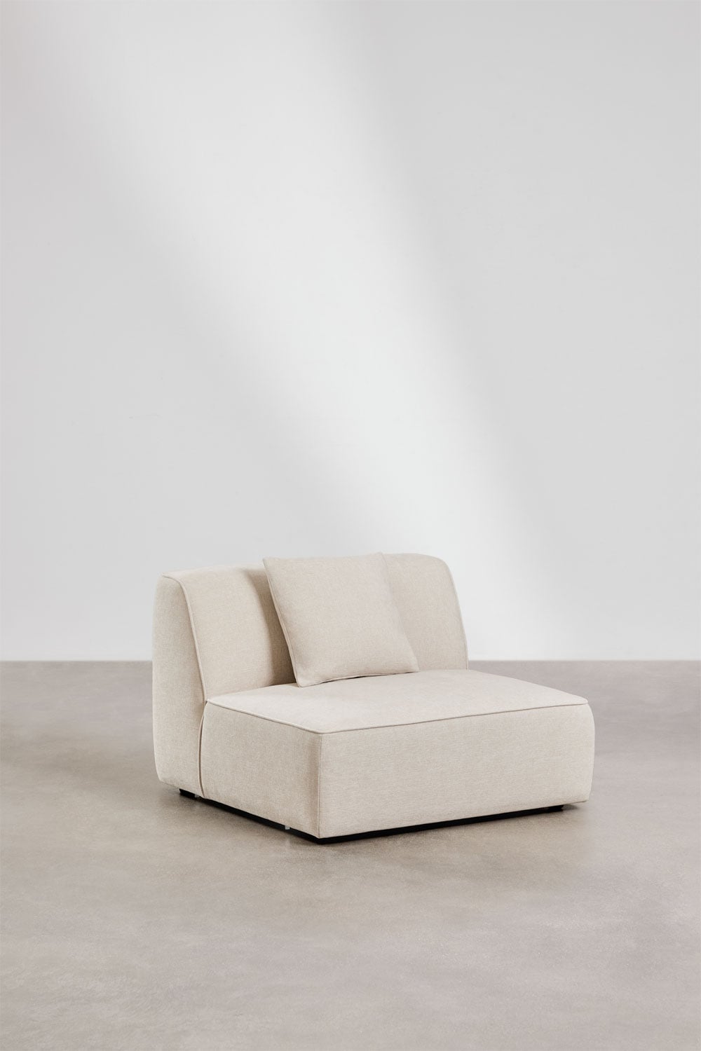 Modulinė sofa CARDEA, kreminė 3d