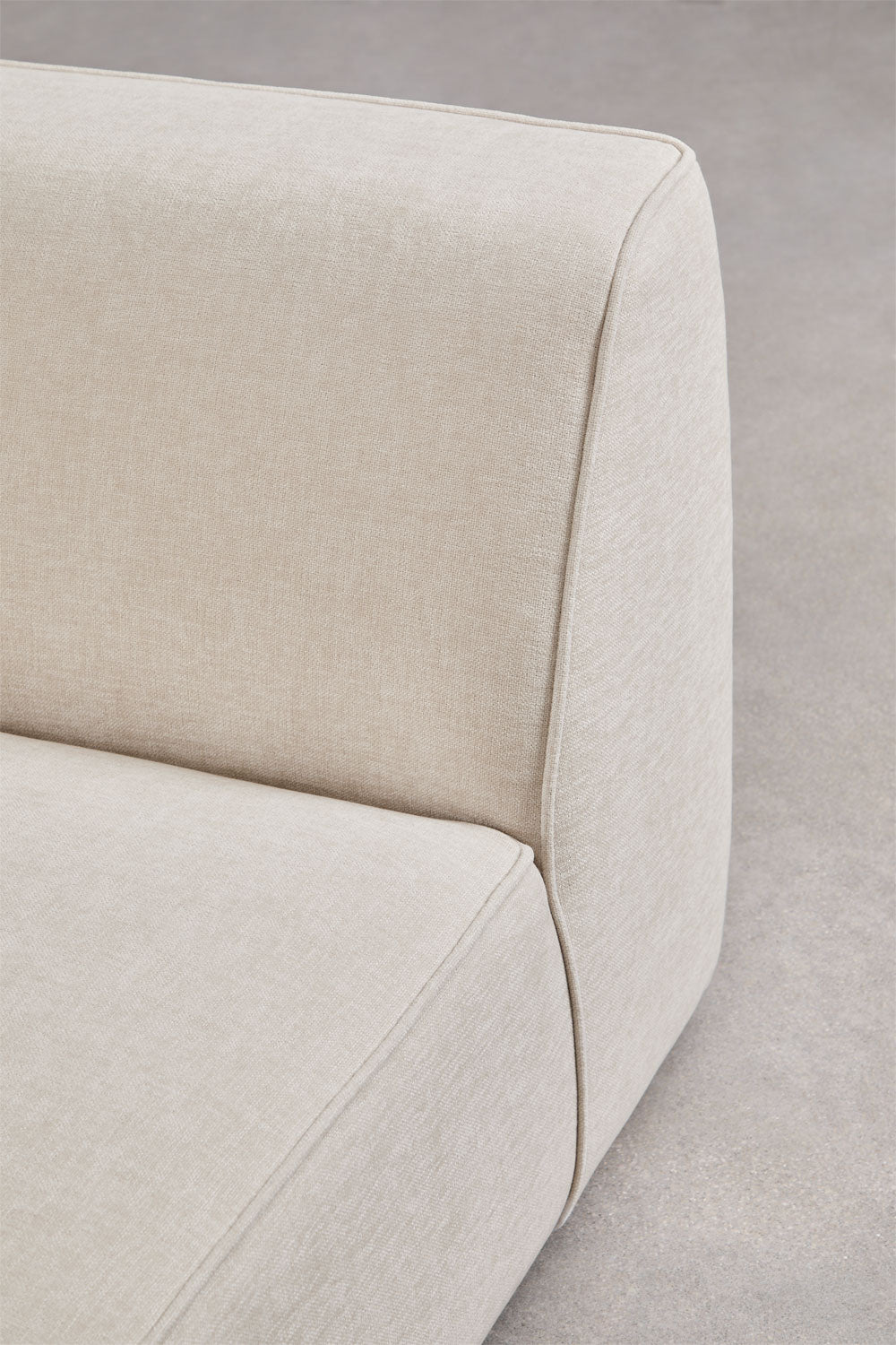 Modulinė sofa CARDEA, kreminė 3d