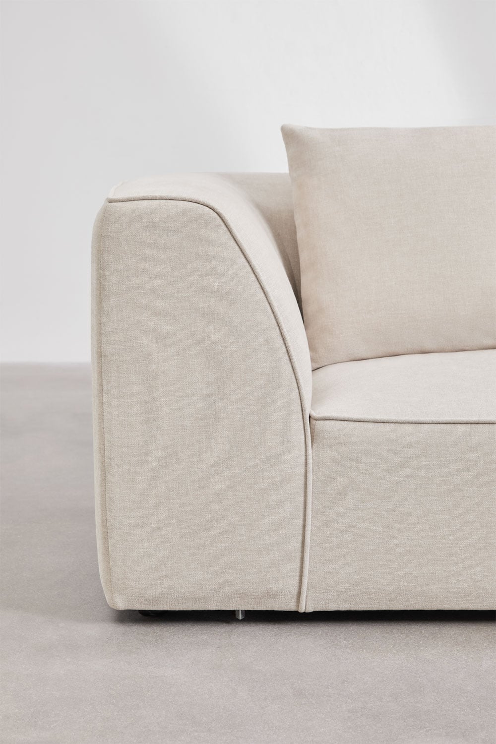Modulinė sofa CARDEA, kreminė 3d