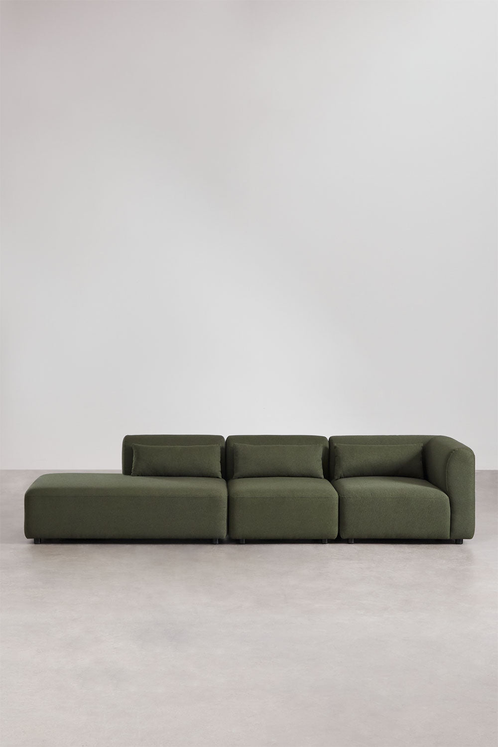 Kampinė sofa FOGLERA – artimas planas