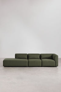 Kampinė sofa FOGLERA – artimas planas