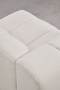 Modulinė sofa ELIOTA minimalistiniame svetainės interjere