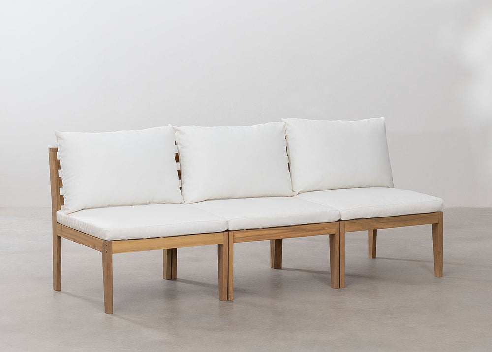 Sofa MODULO, three-seater, white