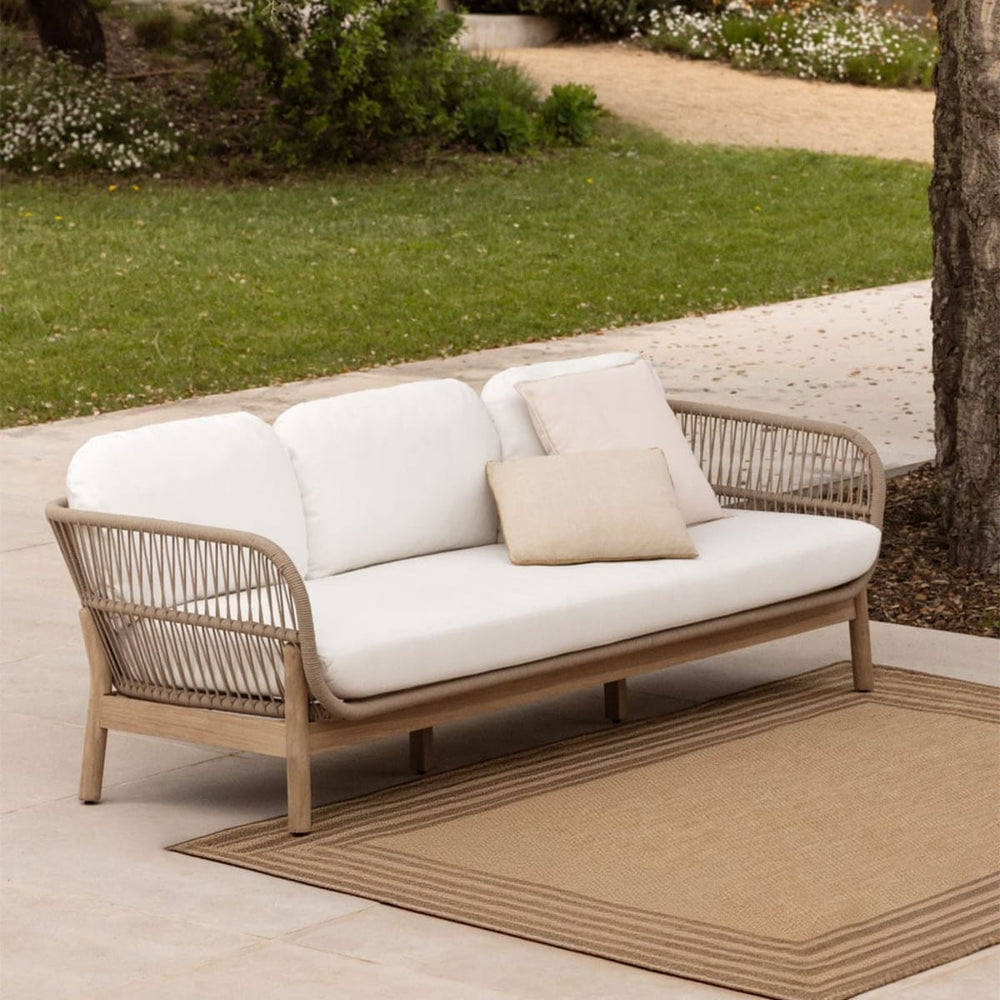 Sofa AKACIJA, trijų vietų, šviesus (3 var.)