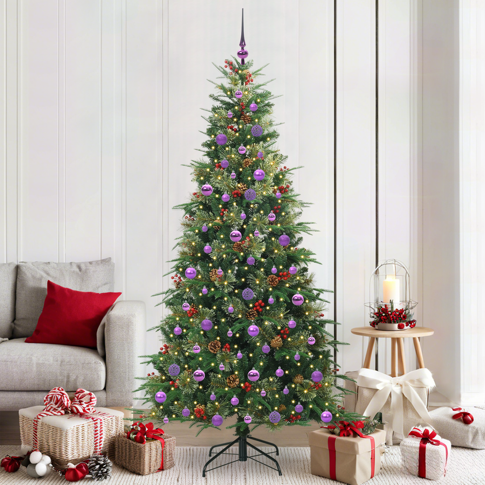 Artificial Folding Christmas Tree BLOOM MEADOW, Green 210 cm. and