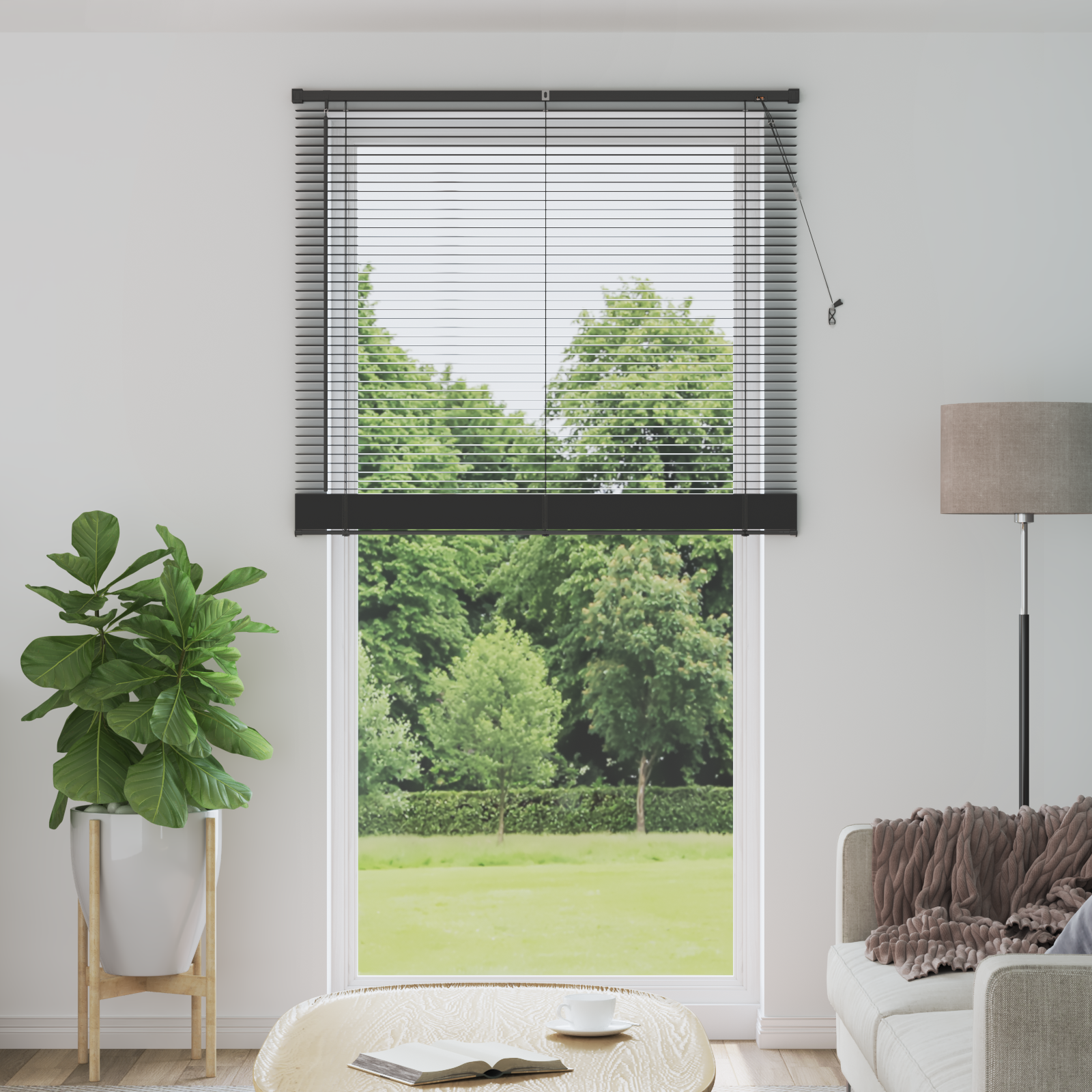 Venecijos žaliuzės Sidabrinė Pilka 213 x 120 cm PVC
