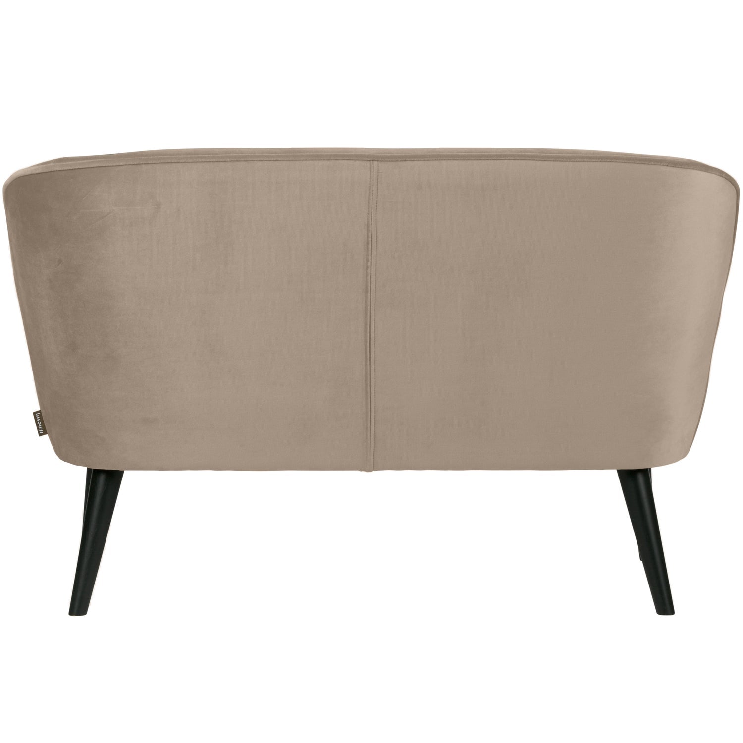Maža sofa SARA, aksomas, chaki spalva