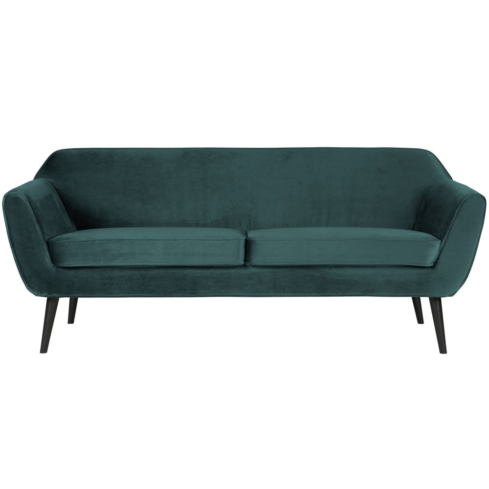 Sofa ROCCO, aksomas melsvai žalios spalvos, 187 cm